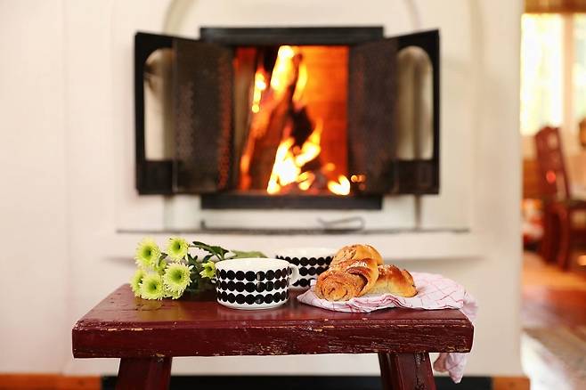 커피와 시나몬 번