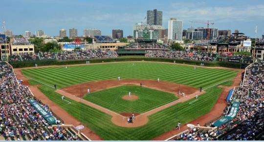 메이저리그 시카고 컵스 홈구장인 리글리 필드.