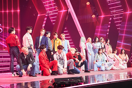 Group The Boyz and Loona perform at 2020 MBC Song Festival: THE MOMENT, which was held online on the afternoon of the 31st.