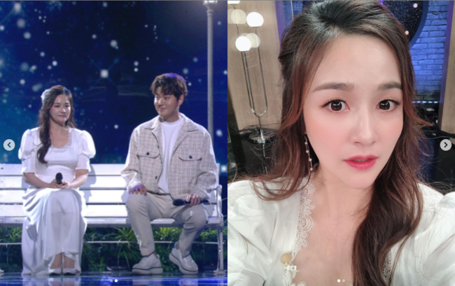 KBS announcer Kim Bo-min spewed out the goddess.Kim Bo-min said on his instagram on the 3rd, I can do this stage with my junior ~ There is no impossible in Incorruptibility!!I wrote a special feature of the Immortal Songs: Singing the Legend announcer # Bride Makeup # Kim Jonghyun Announcer # Clearly two Feelings like three. In the photo he posted together, he is wearing a white silk dress and shows off his innocent goddess figure, whose goddess features shine in selfies.The announcer, who saw this photo, expressed envy with the comment Pretty.KBS 2TV entertainment Immortal Songs: Singing the Legend, which was broadcast on the afternoon of the 2nd, hosted 2021 New Year Special - KBS Announcer Song Daejeon for the new year of 2021.Kim Bo-min opened a joint stage with his junior Kim Jong-hyun announcer and attracted attention.In particular, he said, My husband searched for Kim Jong-hyun and then came out to meet him. I think he was worried because he was practicing and came home.I was out after searching, he said, boasting of the jealousy of his husband Kim Nam-il.Meanwhile, Kim Bo-min married Kim Nam-il, the head coach of the 2002 Korea-Japan World Cup and currently Seongnam FC, to gather topics.SNS