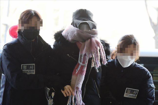 '집행유예 중 마약' 황하나, 구속전피의자심문ⓒ데일리안 홍금표 기자