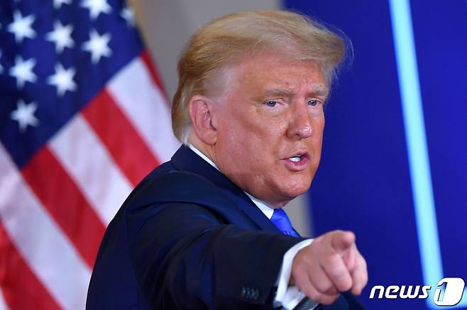 도널드 트럼프 미국 대통령. © AFP=뉴스1