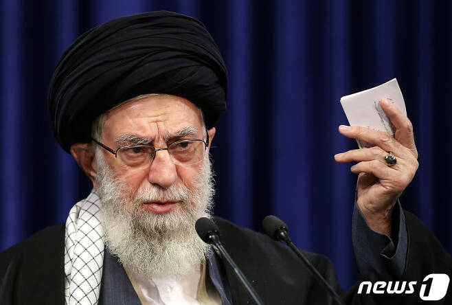 이란 최고지도자 아야톨라 알리 하메네이. © AFP=뉴스1