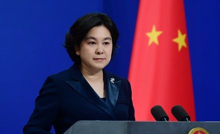 화춘잉 중국 외교부 대변인