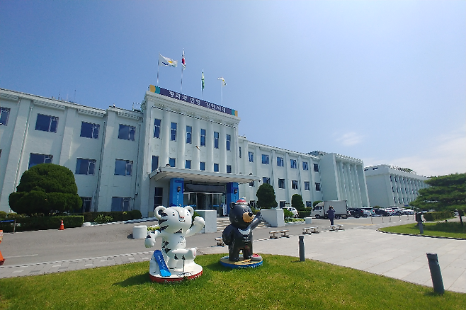 강원도청 전경. 강원도 제공