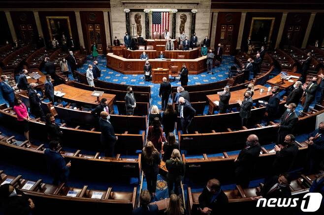 미국 워싱턴DC 국회의사당. © AFP=뉴스1