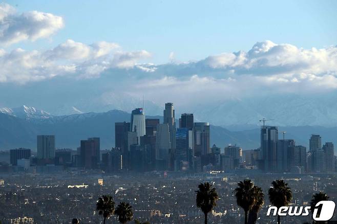 미국 캘리포니아주 로스엔젤레스 시의 모습.  © AFP=뉴스1