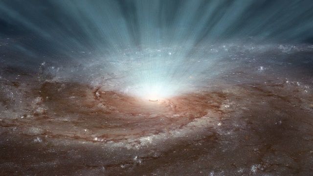 2015년 NASA가 공개한 블랙홀의 모습 (사진= NASA/JPL-Caltech)
