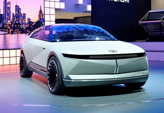 올해 출시될 아이오닉5의 기반이 되는 현대자동차의 전기 콘셉트카 '45'./현대자동차