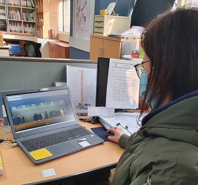 경기 의정부여중이 지난 12일 비대면으로 전교생이 참여하는 ‘뮤지컬 페스티벌’을 개최했다.