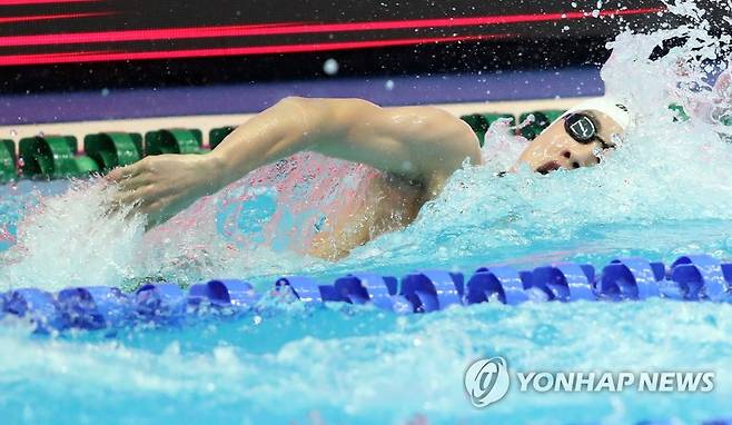 한국 수영의 희망 황선우 [연합뉴스 자료사진]