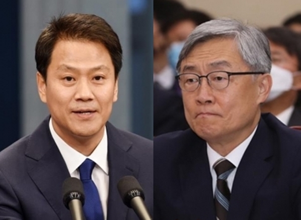 임종석 전 더불어민주당 의원 vs 최재형 감사원장  - 연합뉴스