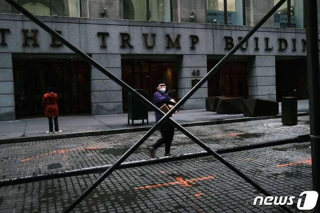 미국 뉴욕 맨해튼 월스트리트. © AFP=뉴스1