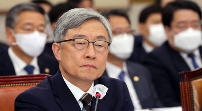 ▲최근 탈원전정책 관련 감사를 진행한 최재형 감사원장. 사진=연합뉴스