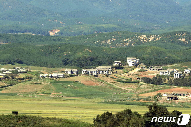 북한 황해북도 개풍군 일대. 2020.9.13/뉴스1 © News1 이광호 기자