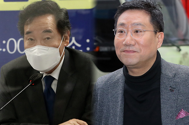 더불어민주당 이낙연 대표(왼쪽), 양정철 전 민주연구원장. 윤창원 기자·연합뉴스