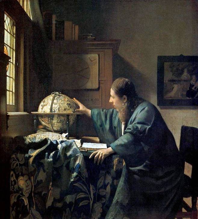 네덜란드 화가 베르베르의 1668년작 '천문학자'. 이 작품도 물납제 덕분에 프랑스 루브르박물관에 소장될 수 있었다. /루브르박물관