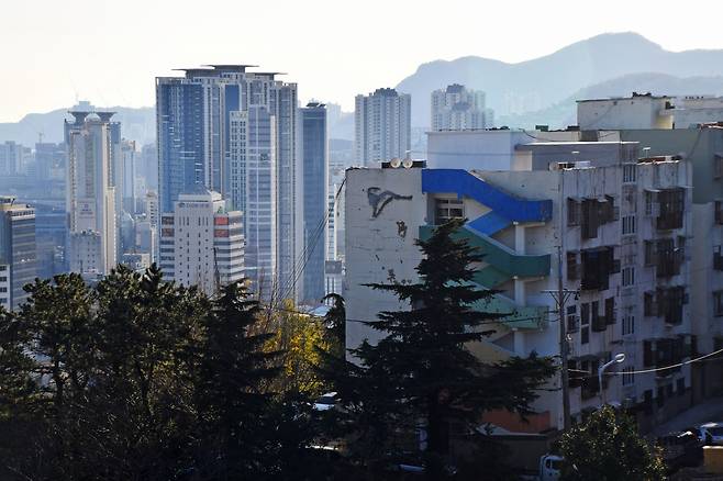 북항재개발 배후 상업지역 고층 재개발 아파트 ⓒ시사저널 권대오