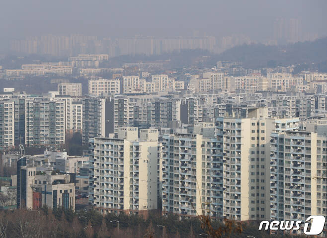 서울의 아파트 단지 모습.© News1 신웅수 기자