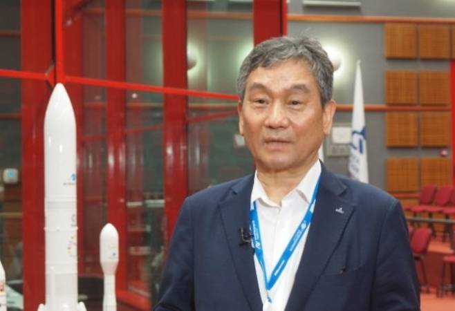 임철호 한국항공우주연구원장. 기아나=공동취재단