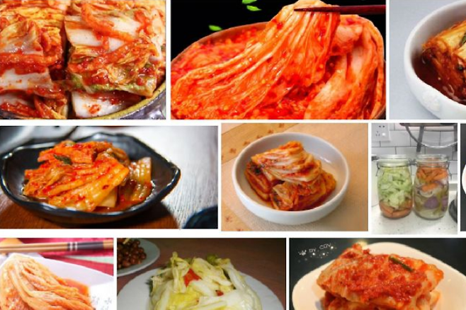 중국 최대 인터넷 검색엔진 바이두에서 '泡菜'를 검색했을 때 뜨는 사진. 바이두 캡처