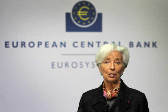크리스틴 라가르드 유럽중앙은행(ECB) 총재 (사진=AFP 연합뉴스)