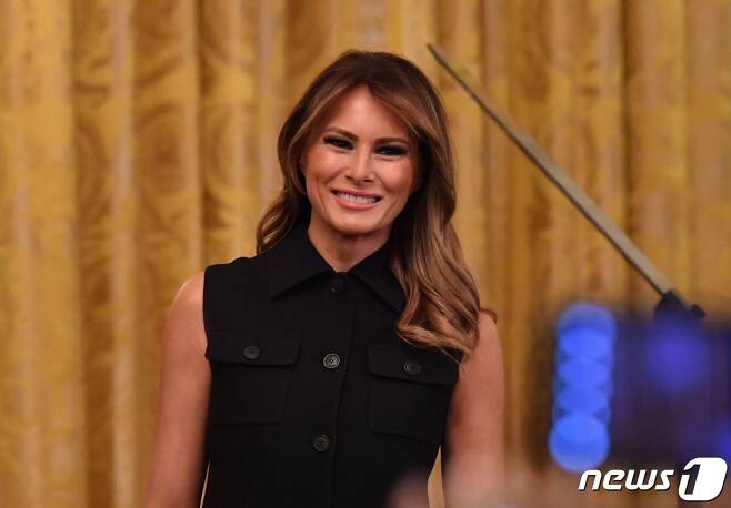 도널드 트럼프 전 미국 대통령의 부인 멜라니아 여사. © AFP=뉴스1