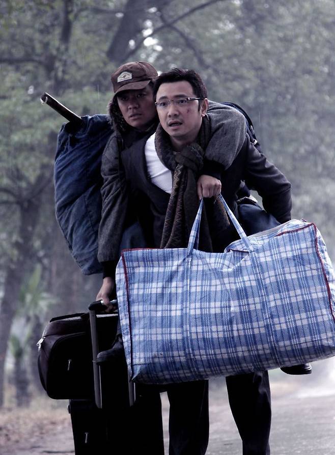 농촌에 있는 고향으로 귀향하는 과정에서 벌어진 에피소드를 다룬 중국 영화 '인재경도(Lost on Journey)'의 한 장면./중국 인터넷