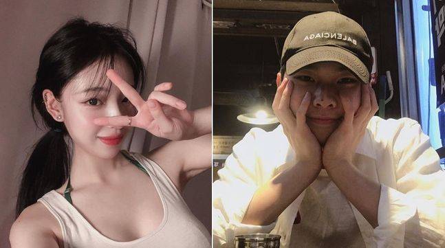 BJ 유화(왼쪽)와 BJ 짭구(오른쪽)ⓒ인스타그램