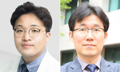 김아람 교수(왼쪽)와 김세환 교수