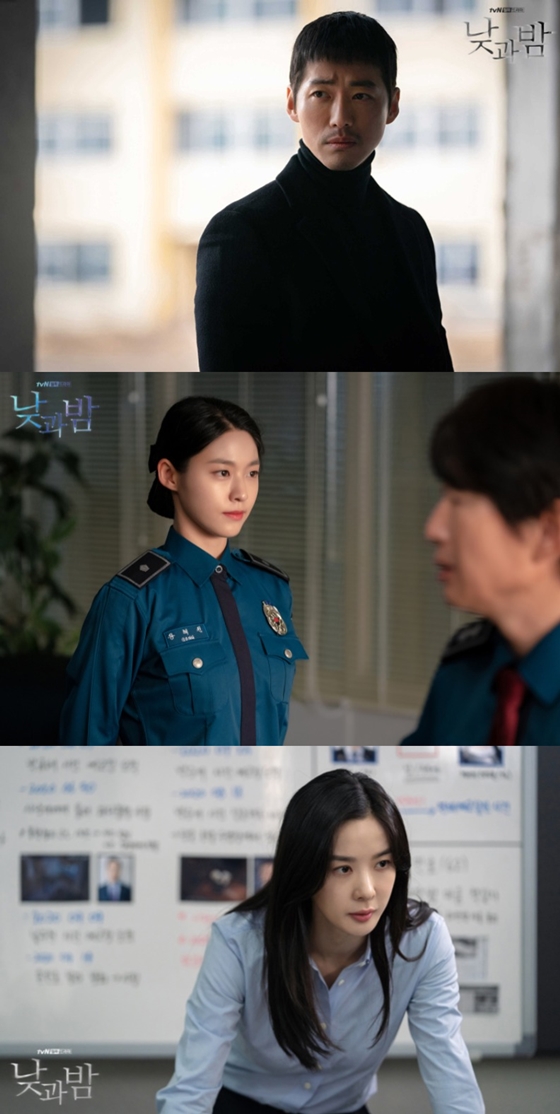 tvN 월화드라마 '낮과 밤'의 남궁민(도정우 역), 김설현(공혜원 역), 이청아(제이미 레이튼 역)/사진=tvN