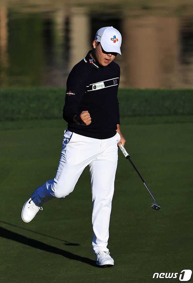 김시우가 25일(한국시간) PGA투어 아메리칸 익스프레스에서 우승을 차지했다. © AFP=뉴스1