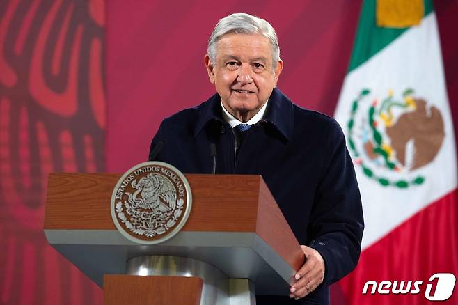 안드레스 마누엘 로페스 오브라도르 멕시코 대통령. © AFP=뉴스1