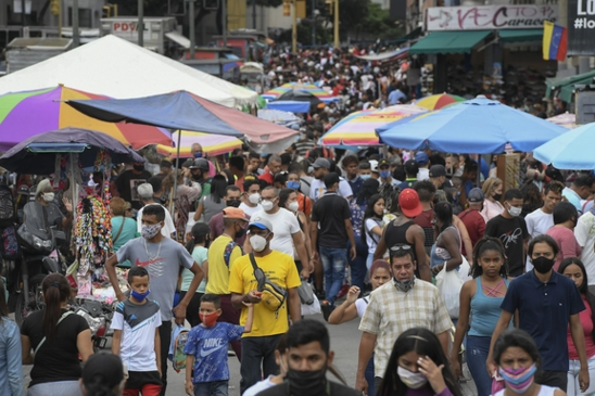 베네수엘라의 수도 카라카스 시내 모습. /AP·연합뉴스