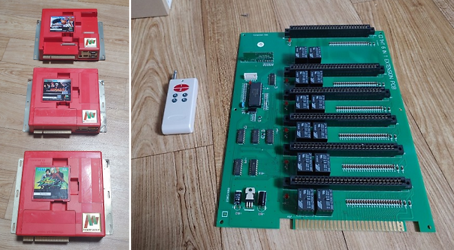 (명작 아토미 웨이브와 6채널 잠마 셀렉터의 모습)