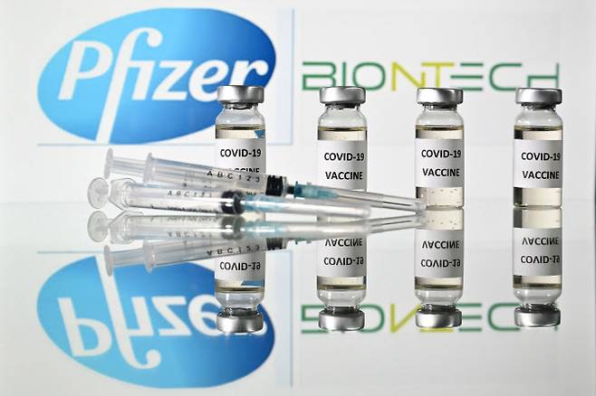 Pfizer-BioNTech vaccine (Yonhap)