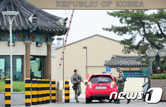 전북 군산시 미군기지. © News1