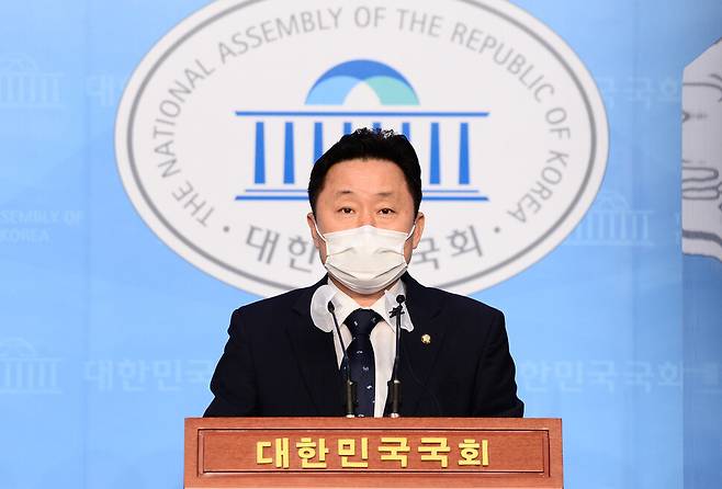 더불어민주당 최인호 수석대변인. 공동취재사진