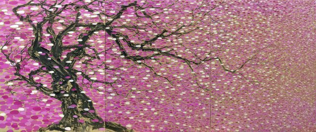 봄바람, 2018, 227.3 x 545.4 cm
