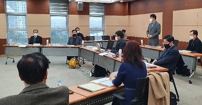 26일 하남도시공사에서 열린 하남스타트업캠퍼스 창업경진대회 모습. / 사진제공=하남시