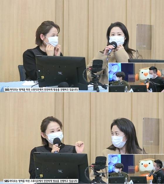 문소리, 김선영 /사진=SBS 파워FM '두시탈출 컬투쇼' 보는 라디오 방송화면 캡처