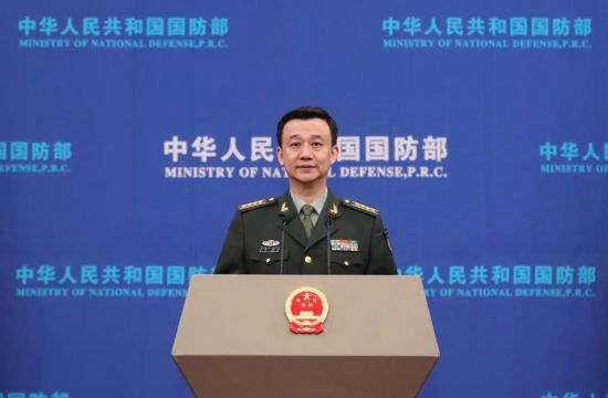 우첸 중국 국방부 대변인. 중국 국방부 위챗
