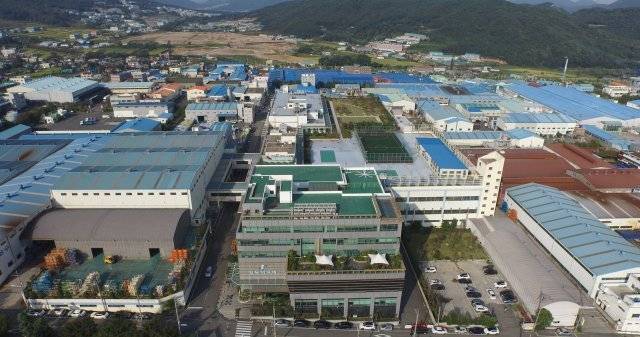 경남 양산시에 위치한 성우하이텍 서창공장.