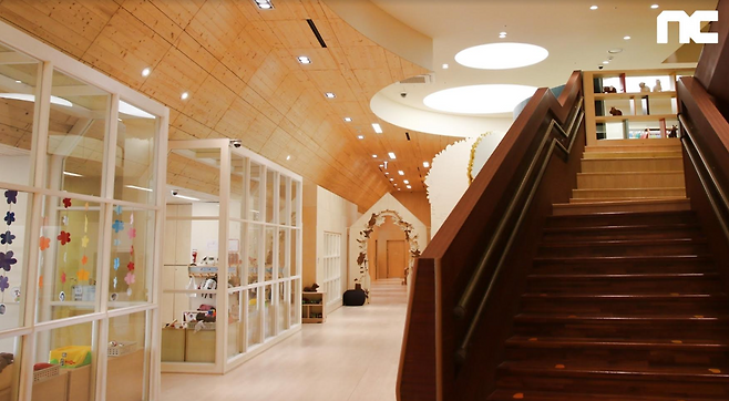 웃는 땅콩 시설의 모습