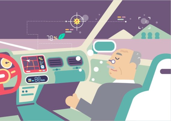 교통약자를 위한 자율주행기술. 과학기술기획평가원 제공