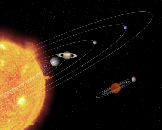 태양은 막대한 방사능을 분출하고 있으며 가장 차가운 표면조차 온도가 5500℃에 달한다.[출처=NASA]