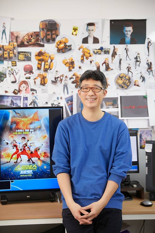 애니메이션 '스트레스 제로' 이대희 감독. 트리플픽쳐스 제공