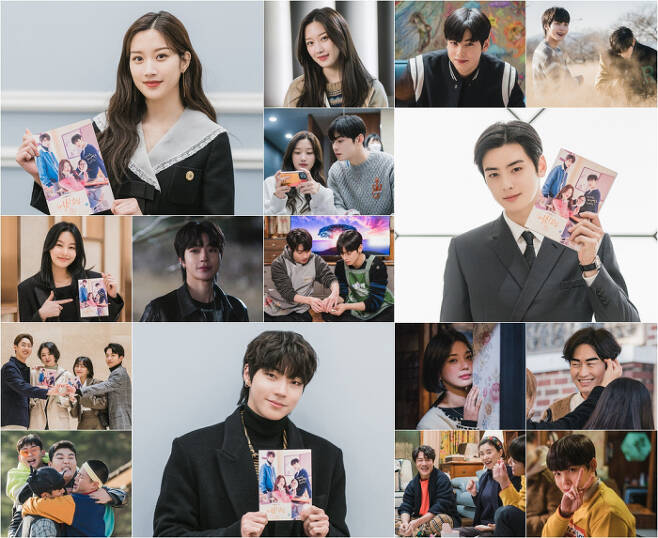 TVN Goddess Gangrim Moon Ga-young, Cha Eun-woo, and Hwang In-yeop will give thanks to the viewers who have sent hot love for the end of the show.TVN Wednesday-Thursday evening drama Goddess Gangrim (director Kim Sang-hyeop/playwright Ishieun/planned tvN, studio Dragon/production main factory, studio N) was excited, impressed and laughed at the house theater this winter ahead of the finalization broadcast, Moon Ga-young (played by Ju-kyoong), Cha Eun-woo (played by Jun-kyo) With the end of the Suho station, Hwang In-yeop (played by Han Seo-joon), the behind-the-scenes SteelSeries are being released to a great extent.Moon Ga-young, who has been fascinated by viewers with his lovely and lively performance as Ju-kyung, who overcame the complex of appearance, said, I have been shooting for nearly seven months without rest, so I do not feel that Goddess Kanglim is the end.It was a good time to meet good seniors, teachers, friends and so happy and happy.I am very sorry to have to prepare for the farewell now, he said. Thank you for loving us a lot.Above all, Ju-kyung saved a lot and cheered me up, so I think I was very strong. I will say hello to you in a better way. In addition, Cha Eun-woo, who made her emotions shake with her acting ability and sweet charm, which was disassembled by a selfish gene, Suho, said, It seems like the first time I met Suho last summer.While I was living in Suho, I also experienced a lot, grew up and had a happy time.  There are many people who have worked together from summer to winter.I thank you again, as well as the director and the writer, for the actors and all the staff, and I was happy to work together. I would like to thank the viewers who have watched the Goddess Gangrim so far and loved Suho, and I will be Cha Eun-woo who will continue to grow and work harder.Thank you! He smiled with gratitude and gratitude.Hwang In-yeop, who has been reborn as a rising star by leading the reputation of the past class sub-namju as a rough wild horse Seo-joon  with perfect physicality, said, Thank you to the viewers who have shared and loved the heart of Seo-joon.I think it will be a precious memory that I will not forget because I am so beautiful and loveful.  I will feel a long time in the future while remembering Seo-joon for a long time.I really liked the character of Seo-joon and I showed it with all my heart, so every day I filmed was happy and pleasant moments. The Goddess Gangrim is now a deadline, but I hope it will be remembered as a beautiful memory that can be recalled sometimes after a lot of time and can be taken out every time it comes up.I will do my best to show you a good picture in the future, so please wait a little.Once again, I thank you for loving the Goddess Kangrim. In addition, the Steel Series, which was released together, captures the attention of Moon Ga-young, Cha Eun-woo, and Hwang In-yeop with the final script authentication shot, and the pleasant and pleasant scene atmosphere.The appearance of Moon Ga-young, Cha Eun-woo, and Hwang In-yeop together during the break, such as monitoring and telling how to make dumplings, makes the clown ascend.In addition, Lim Se-mi (Im Hee-kyung), Oh Ui-sik (Han Jun-woo), Park Ho-san (Im Jae-pil), Jang Hye-jin (Hong Hyun-sook), Kim Min-ki (Im Joo-young), Park Yoo-na (Kang Soo-jin), Kang Min-a (Choi Soo-ah), Lee Il-joon (Yoo Tae-hoon), Lee Sang-jin (Ahn Hyun-gyu), Lee Woo-je (Kim Cho-hyun) The faces of actors who have been full of laughter until the new springs make the viewers smile, and raise expectations for the last episode of Goddess Gangrim, which will be broadcast today (4th).On the other hand, in the last 15 episodes, Seo-joon confessed to Ju-kyung for three years, and the images of Ju-kyung and Suho reunited like fate were drawn.Especially when Suho and his eyes met, he seemed to not let go of Ju-kyung, and the expression of Seo-joon, who was more tightly embraced, and Suhos hard expression crossed and gave tension.There is growing interest in what ending the Goddess Gangrim will have.TVN Wednesday-Thursday evening drama Goddess Gangrim, based on the popular webtoon of the same name, met with Ju-kyung (Moon Ga-young), who had the appearance The Complex and became a goddess through Makeup, and Suho (Cha Eun-woo), who kept her scars, sharing their secrets with each other Growing Self-Esteem Recovery Romantic Comedy.The final episode will be broadcast on February 4 (Thursday) at 10:30 p.m.