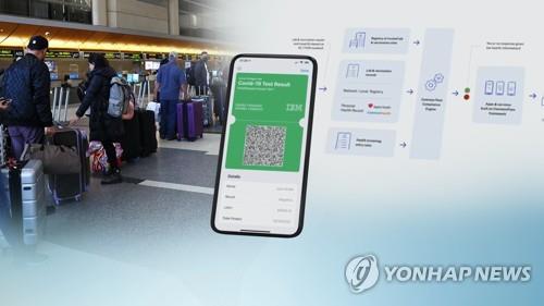 '백신 여권' 개발 한창…접종자 해외여행 가능할까 (CG) [연합뉴스TV 제공]