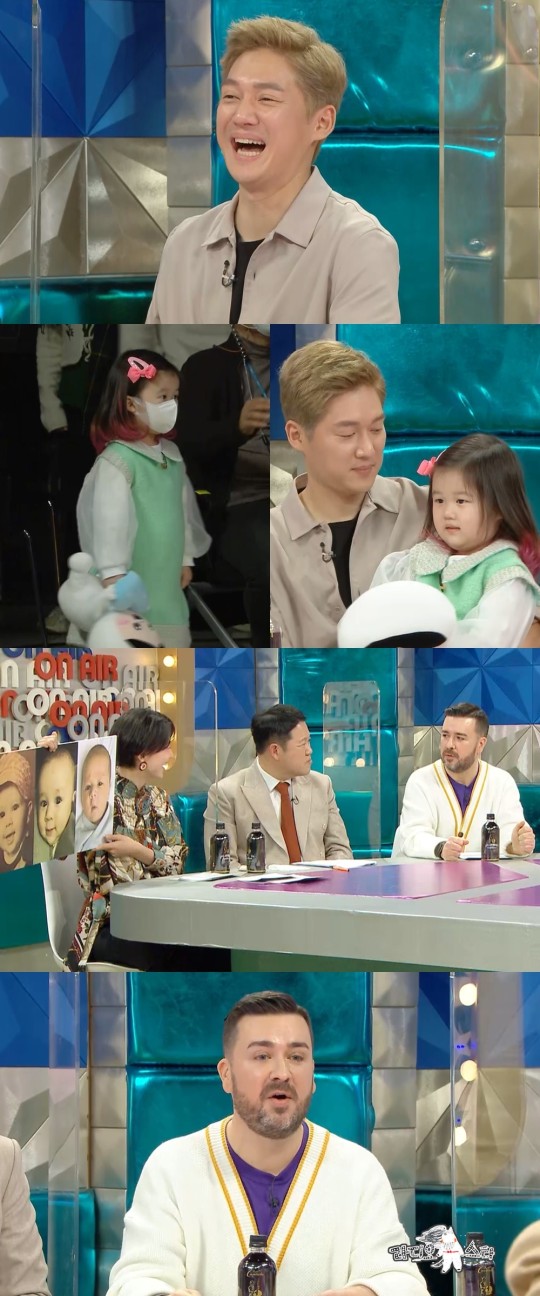 Song Chang-euis daughter Ha Yul-i made a surprise appearance in Radio Star.MBC entertainment program Radio Star (planned by Kang Young-sun, director Kang Sung-ah), which will be broadcast at 10:20 p.m. on the 24th, will feature a feature of Creative Parenting Wisdom with four super mother Fathers Oh Eun-young, Song Chang-eui, Kim Ji-hye and Lee Ji-hye, who are 24 hours short of care for children.Song Chang-eui, who has played a warm and straight character in musicals and dramas, has recently unveiled his daily life with his family through a program and is attracting the charm of reversal.Song Chang-eui, who will be on Radio Star three years after 2018, will play with his talk black hole horsepower, which he can not admit only.Song Chang-eui reveals why he recently wrote a memorandum to his wife at home, saying that the memorandum written by Song Chang-eui was released and robbed of the MCs attention.I wonder what the story of Song Chang-euis memorandum will be.Song Chang-eui, famous for her daughters fool, boasts her daughter, Ha Yul, who turned five this year.He said, If Ha Yul goes to the restaurant, he will sign himself. He will reveal the charm of his daughter, who has a different personality from his usual gentle mother and Father.Following Song Chang-euis daughters boast, her daughter Ha Yul appears in Radio Star studios and fills the scene with cuteness.Ha-yul, who boasts a cute appearance similar to Father Song Chang-eui, is the back door that makes Father wince by bombarding him with a calm tone, We resemble Father Olaf.It makes me wonder about the youngest surprise guest Ha Yul-is performance.On the other hand, Wisdom of Creative Parenting special MC is Parenting Kosu Sam Hammington.I am keeping my weight, I am trying to keep it going, he said, who announced the 30kg weight loss news as a guest last September.This year, six-year-old and five-year-old brother William III of England and Bentleys Father, Sam Hammington, delivers a honeytip that children like when they are skinning when they grow beards.Sam Hammington said he was surprised to find his past photos and was surprised at the resemblance to William III of England. I was worried about what would happen if William III of England was just as big as me.Song Chang-euis daughter, Ha Yuls Radio Star studio surprise appearance can be confirmed through Radio Star, which is broadcasted at 10:20 pm on the 24th.Photos  MBC